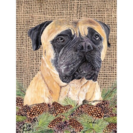 Carolines Treasures Mastiff Flag Canvas - House Size SC9037CHF